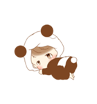 赤ちゃんの着ぐるみパンダ♬③（個別スタンプ：14）