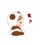赤ちゃんの着ぐるみパンダ♬③（個別スタンプ：20）