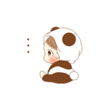 赤ちゃんの着ぐるみパンダ♬③（個別スタンプ：22）