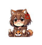 しばリンちゃんスタンプ（個別スタンプ：11）