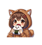 しばリンちゃんスタンプ（個別スタンプ：23）