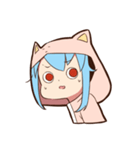 表情豊かな月見ちゃんスタンプver2.5（個別スタンプ：6）