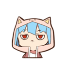 表情豊かな月見ちゃんスタンプver2.5（個別スタンプ：10）