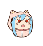 表情豊かな月見ちゃんスタンプver2.5（個別スタンプ：17）