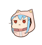表情豊かな月見ちゃんスタンプver2.5（個別スタンプ：19）
