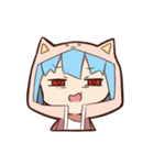 表情豊かな月見ちゃんスタンプver2.5（個別スタンプ：21）
