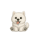 笑顔の天使 サモエド（個別スタンプ：2）