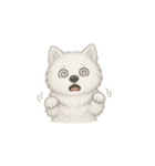 笑顔の天使 サモエド（個別スタンプ：15）