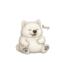 笑顔の天使 サモエド（個別スタンプ：16）