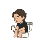 無口だけどやさしいおじさん（個別スタンプ：8）