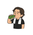 無口だけどやさしいおじさん（個別スタンプ：10）