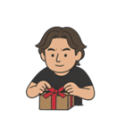 無口だけどやさしいおじさん（個別スタンプ：13）