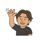 無口だけどやさしいおじさん（個別スタンプ：16）