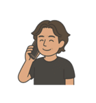 無口だけどやさしいおじさん（個別スタンプ：18）