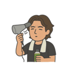 無口だけどやさしいおじさん（個別スタンプ：19）