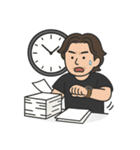 無口だけどやさしいおじさん（個別スタンプ：20）