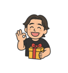 無口だけどやさしいおじさん（個別スタンプ：25）