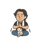 無口だけどやさしいおじさん（個別スタンプ：28）
