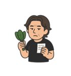 無口だけどやさしいおじさん（個別スタンプ：31）