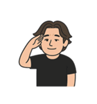 無口だけどやさしいおじさん（個別スタンプ：34）
