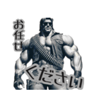 マッチョマンの熱血挨拶スタンプ（個別スタンプ：15）