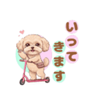【あいさつ】かわいいマルプーあると便利編（個別スタンプ：25）