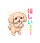 【あいさつ】かわいいマルプーあると便利編（個別スタンプ：38）