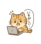 もちぷにトラねこ♪日常スタンプ（個別スタンプ：7）