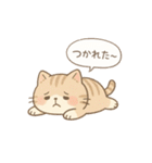 もちぷにトラねこ♪日常スタンプ（個別スタンプ：10）