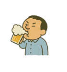 酔っ払い親父のクスッとスタンプ（個別スタンプ：14）