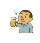 酔っ払い親父のクスッとスタンプ（個別スタンプ：15）