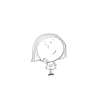 どうした、よしこっ！？（個別スタンプ：5）