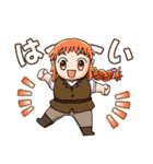 エルフ夫とドワーフ嫁（個別スタンプ：1）