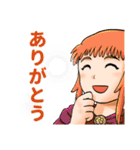 エルフ夫とドワーフ嫁（個別スタンプ：3）