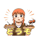 エルフ夫とドワーフ嫁（個別スタンプ：37）