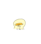 かわいい かわうそ（個別スタンプ：3）
