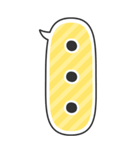 たてにながーい★吹き出し★BIG（個別スタンプ：36）