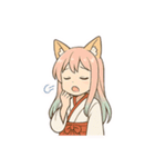 狐耳巫女さくらちゃん【日常会話編】（個別スタンプ：29）