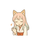 狐耳巫女さくらちゃん【日常会話編】（個別スタンプ：31）