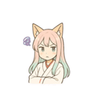 狐耳巫女さくらちゃん【日常会話編】（個別スタンプ：32）