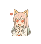狐耳巫女さくらちゃん【日常会話編】（個別スタンプ：36）