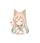 狐耳巫女さくらちゃん【日常会話編】（個別スタンプ：39）