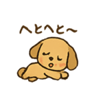 愛くるしいワンちゃん（個別スタンプ：7）