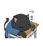 不器用な黒猫（個別スタンプ：29）