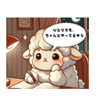 がんばるって、照れる。（個別スタンプ：14）