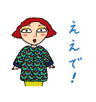ハデカワ女子ズ【関西弁】（個別スタンプ：8）