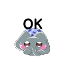 動く動物言葉スタンプ（個別スタンプ：8）