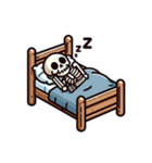かわいいガイコツのスタンプ（個別スタンプ：29）