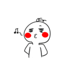 勢いのある人間（個別スタンプ：6）