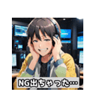 声優1 ～アフレコの日常～（個別スタンプ：2）
